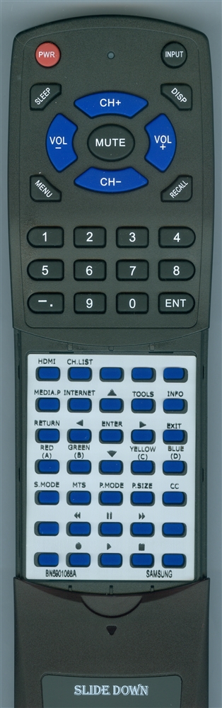 SAMSUNG BN59-01068A replacement Redi Remote