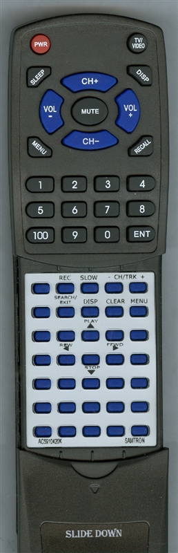 SAMTRON AC59-10420K 10420K replacement Redi Remote