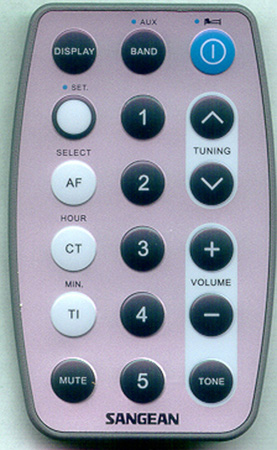 SANGEAN 389M701-A Genuine OEM original Remote