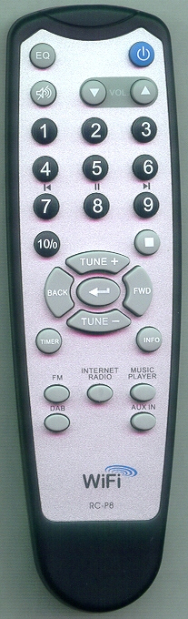 SANGEAN 389RB10B1-A RC-P8 Genuine OEM original Remote