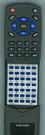 SANSUI 076R0LJ010 replacement Redi Remote