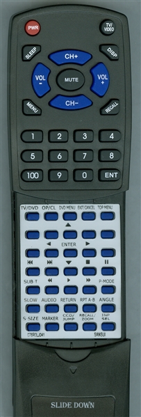 SANSUI 076R0LJ041 replacement Redi Remote