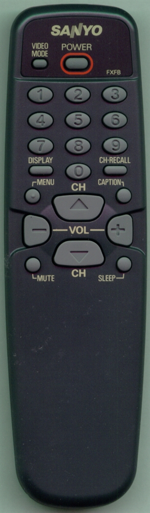 SANYO 645 006 8546 FXFB Genuine  OEM original Remote