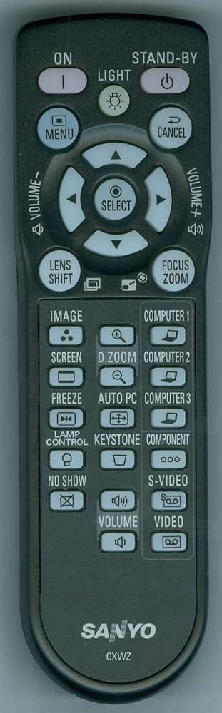 SANYO 645 095 1992 CXWZ Genuine OEM original Remote