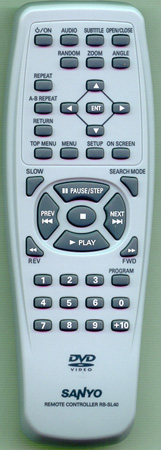 SANYO DWM400 RB-SL40 Genuine OEM Original Remote