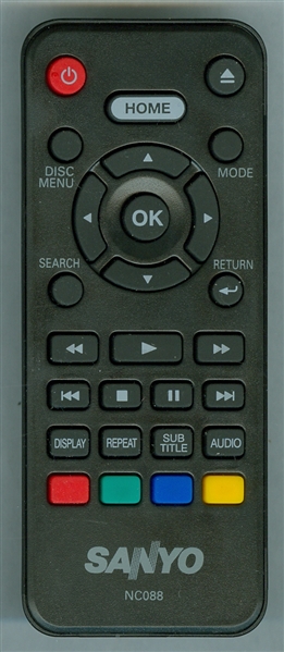 SANYO NC088UH NC088 Genuine OEM original Remote