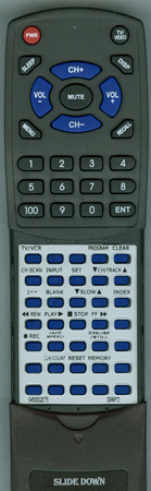 SANYO 645 000 2076 IR-9413 replacement Redi Remote