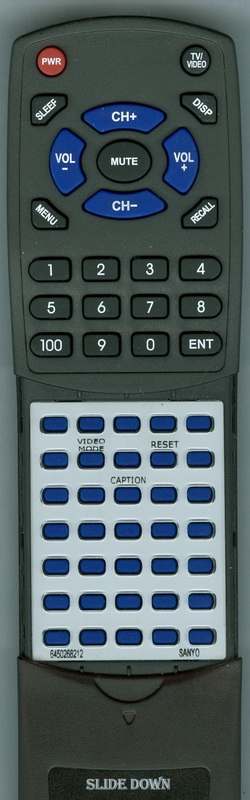 SANYO 645 026 8212 FXPA replacement Redi Remote