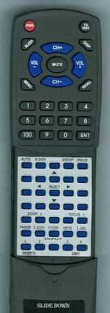 SANYO 645 085 6174 CXVC replacement Redi Remote