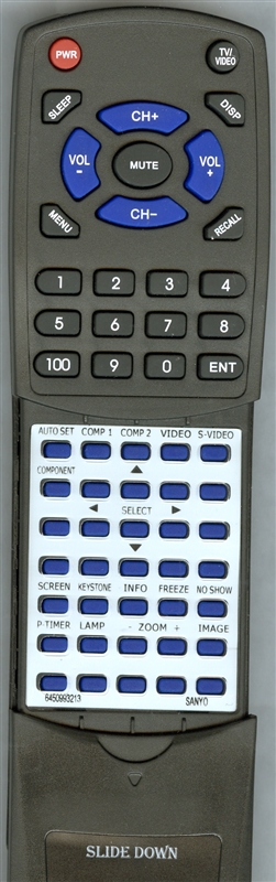 SANYO 645 099 3213 CXZR replacement Redi Remote
