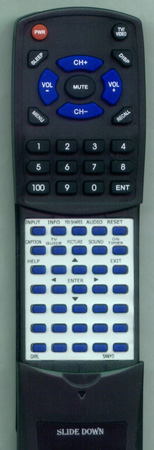SANYO 1AV0U10B48000 GXBL replacement Redi Remote