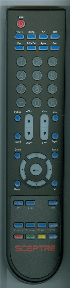 SCEPTRE X505BVFHD Genuine OEM original Remote