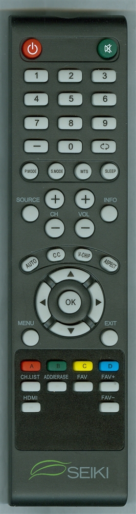SEIKI 845-045-03B01 Refurbished Genuine OEM Original Remote