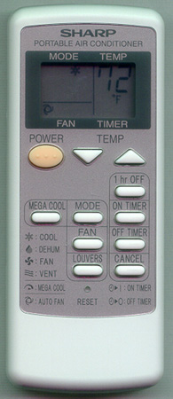 SHARP CRMC-A729JBEZ Genuine OEM original Remote