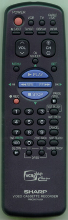 SHARP RRMCG0174AJSA Genuine  OEM original Remote