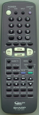 SHARP RRMCG1418CESA G1418SA Genuine OEM original Remote