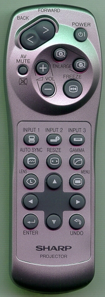 SHARP RRMCGA013WJSA GA013WJ Genuine OEM original Remote