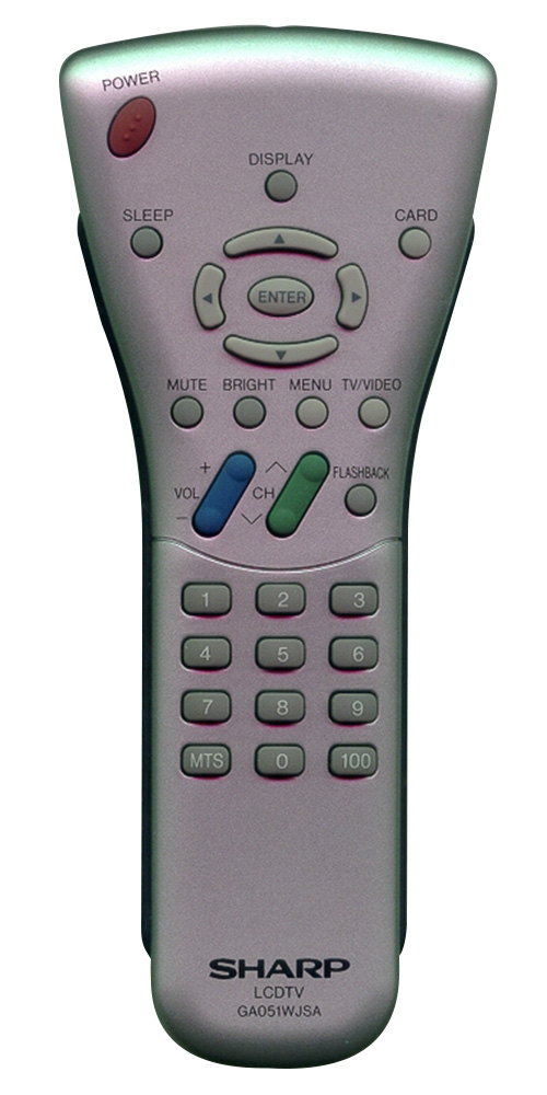 SHARP RRMCGA051WJSA GA051WJSA Genuine OEM original Remote