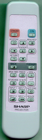 SHARP RRMCGA398WJSA Genuine OEM original Remote