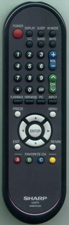 SHARP RRMCGA667WJSA GA667WJSA Genuine OEM original Remote