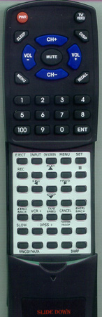 SHARP RRMCG0174AJSA replacement Redi Remote