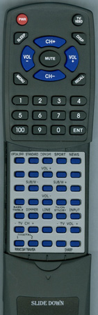 SHARP RRMCGA178AWSA replacement Redi Remote