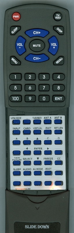 SHARP RRMCGA263WJSA GA263WJSA replacement Redi Remote