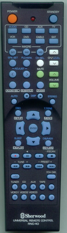 SHERWOOD RNC-40 Genuine  OEM original Remote