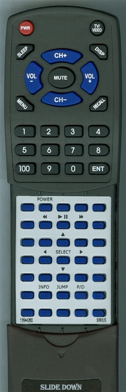 SIRIUS 13644280 replacement Redi Remote