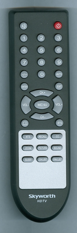 SKYWORTH SLTV1569A3 Genuine OEM original Remote