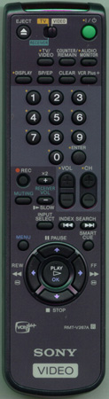 SONY 1-418-154-21 RMTV267A Genuine OEM original Remote