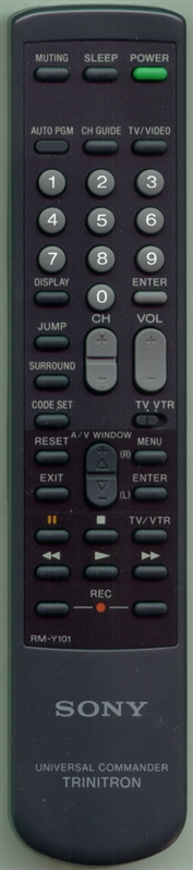 SONY 1-465-772-21 RMY101 Genuine OEM original Remote