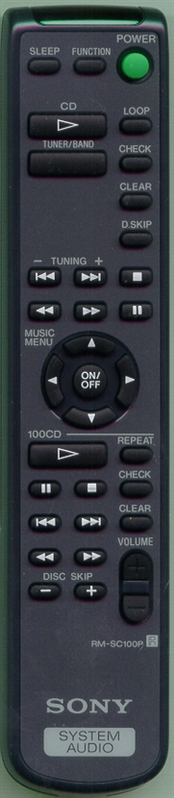 SONY 1-473-517-11 RMSC100P Genuine OEM original Remote