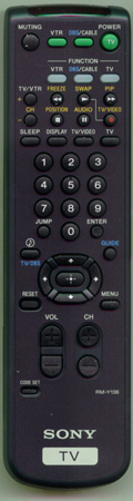 SONY 1-473-749-22 RMY136 Genuine  OEM original Remote
