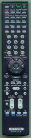 SONY 1-474-028-11 RM-AAL003 Genuine OEM original Remote