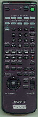 SONY 1-475-134-11 RM-P501 Genuine OEM original Remote