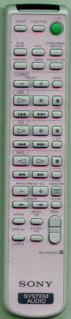 SONY 1-475-960-11 RMMD555 Genuine  OEM original Remote