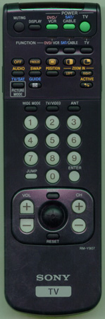 SONY 1-476-420-11 RM-Y907 Genuine  OEM original Remote