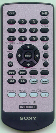 SONY 1-478-063-11 RM-X129 Genuine OEM original Remote