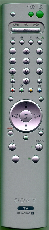 SONY 1-478-210-11 RMY1103 Genuine OEM original Remote