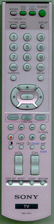SONY 1-478-295-11 RM-Y913 Genuine  OEM original Remote