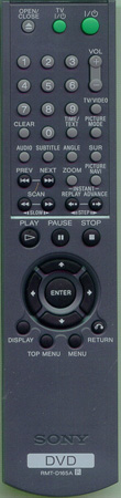 SONY 1-478-545-11 RMT-D165A Genuine OEM original Remote