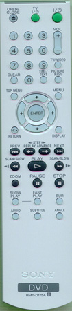 SONY 1-479-179-11 RMT-D175A Genuine  OEM original Remote
