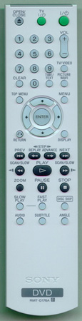 SONY 1-479-179-42 RMT-D176A Genuine  OEM original Remote