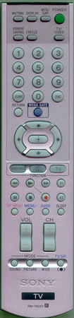 SONY 1-479-278-11 RM-YA001 Genuine  OEM original Remote