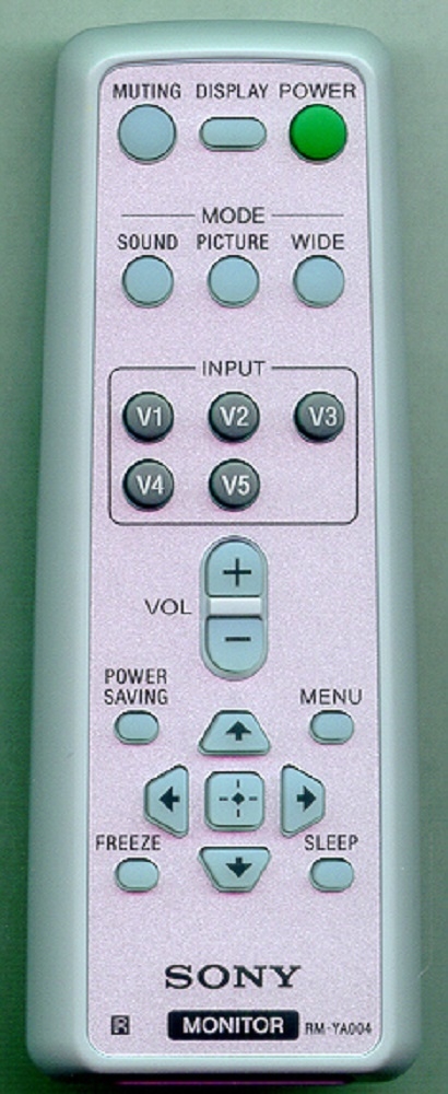 SONY 1-479-669-11 RMYA004 Genuine OEM original Remote