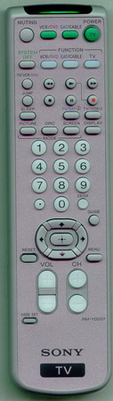 SONY 1-479-713-11 RM-YD007 Genuine OEM original Remote