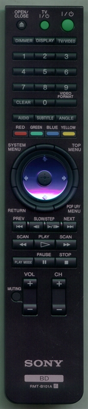 SONY 1-479-848-31 RMT-B101A Genuine OEM original Remote