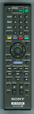 SONY 1-489-440-11 RMADP059 Genuine  OEM original Remote