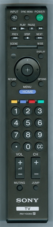 SONY 1-489-459-11 RM-YD065 Genuine  OEM original Remote